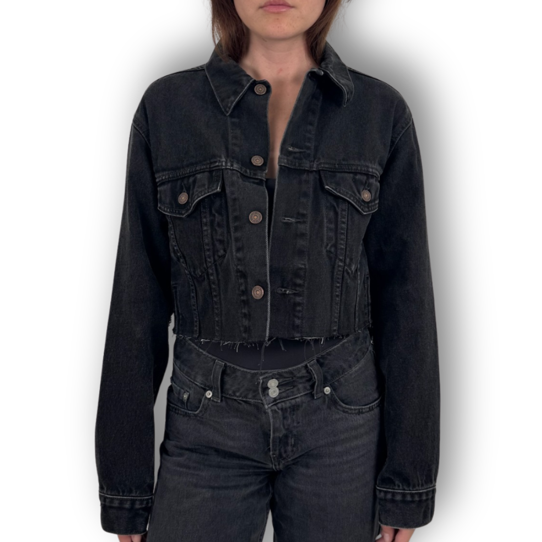 VINTAGE RHINESTONE FRINGE JACKET