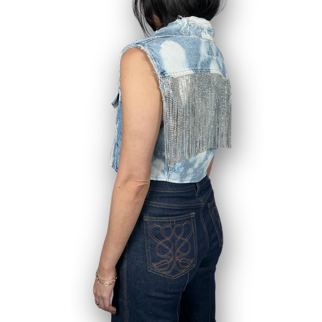 VINTAGE CUT OFF VEST