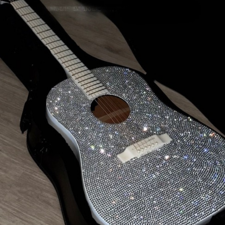 RHINESTONE GIBSON GUITAR