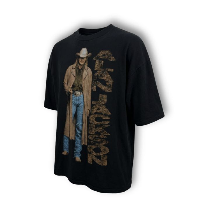 VINTAGE RHINESTONE ALAN JACKSON TSHIRT