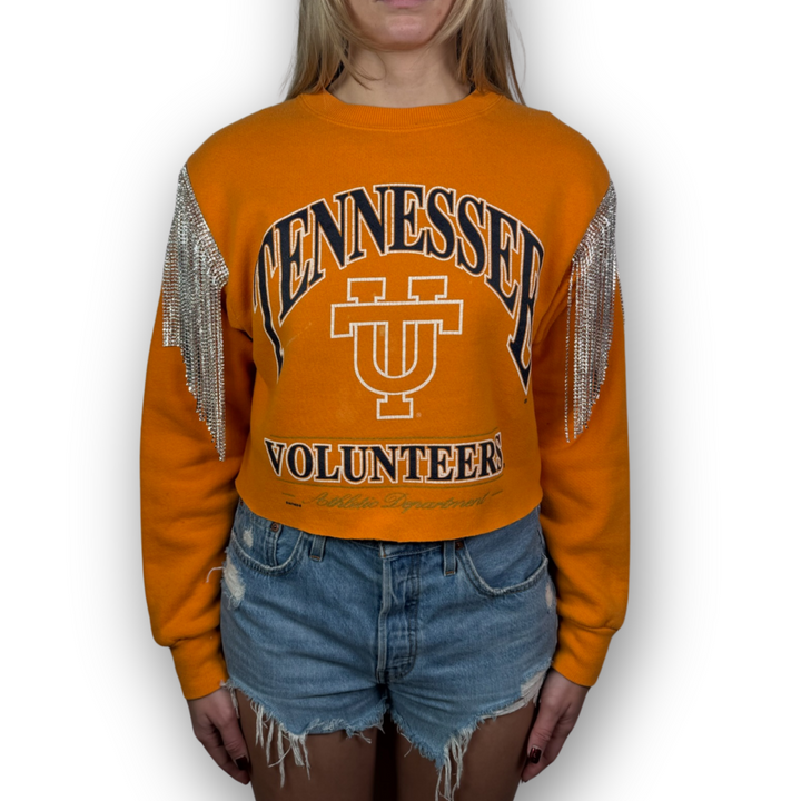 VINTAGE RHINESTONED TENNESSEE SWEATSHIRT