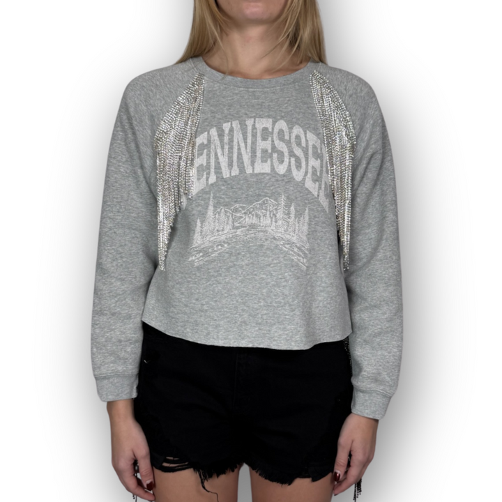 VINTAGE RHINESTONED TENNESSEE SWEATSHIRT