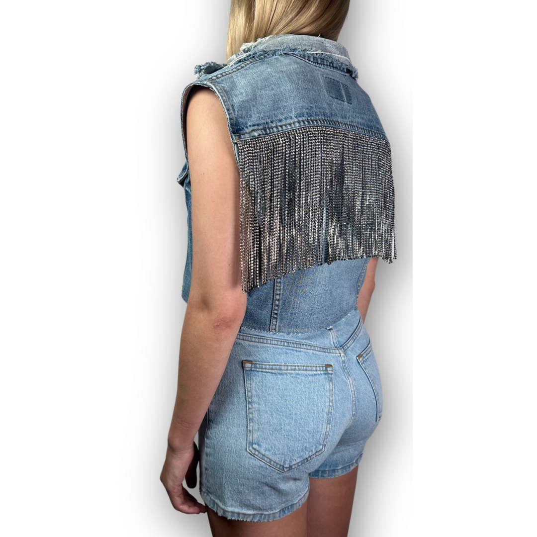 VINTAGE CUT OFF VEST