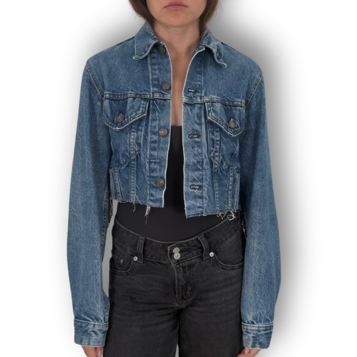 VINTAGE RHINESTONE FRINGE JACKET