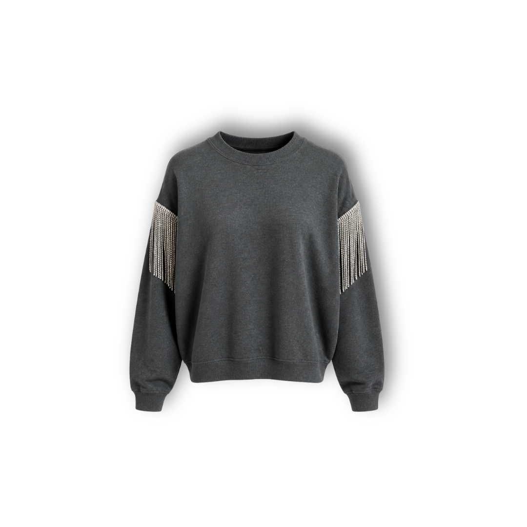 VINTAGE RHINESTONE SWEATSHIRT