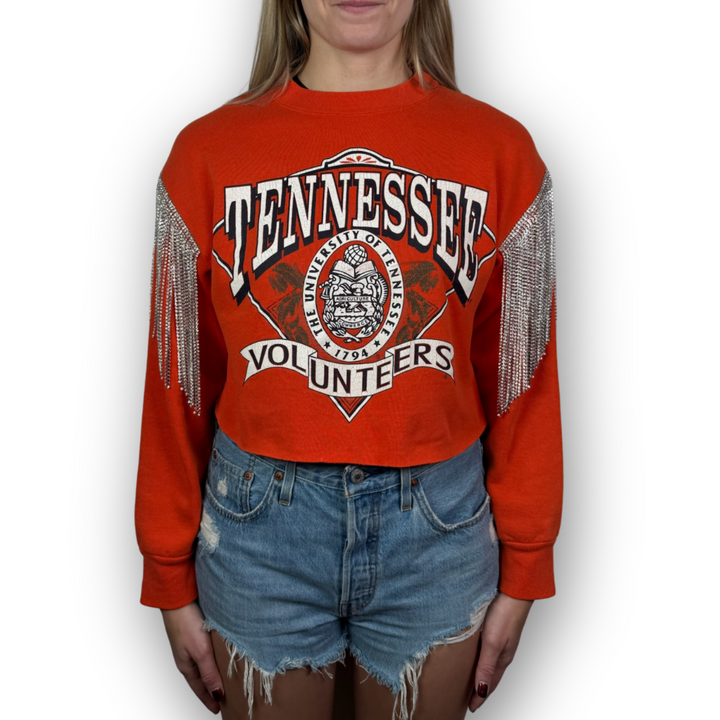 VINTAGE RHINESTONED TENNESSEE SWEATSHIRT