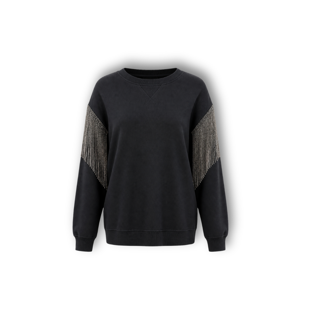 VINTAGE RHINESTONE SWEATSHIRT