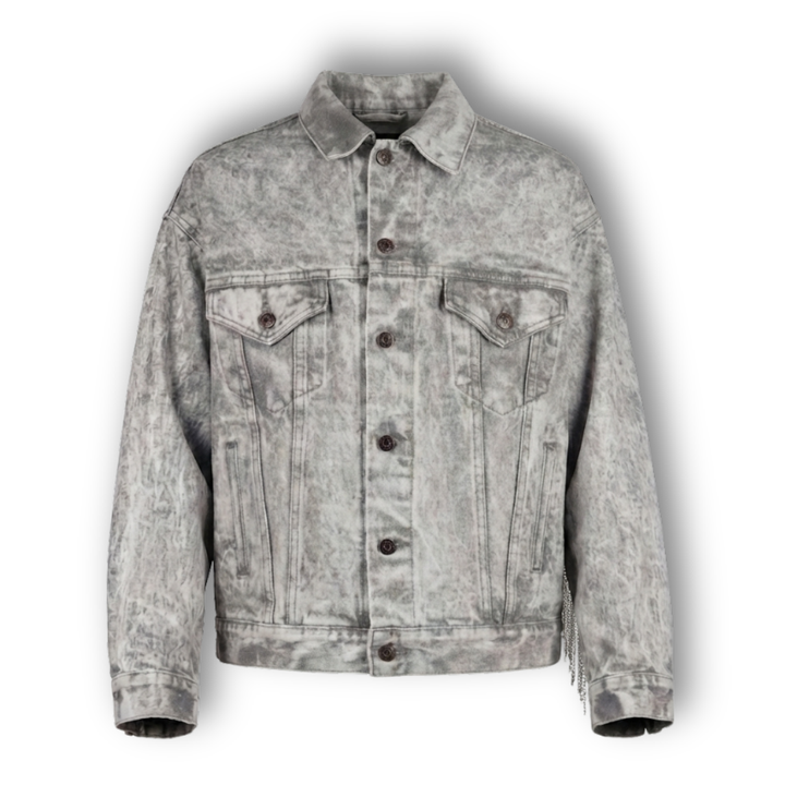VINTAGE RHINESTONE FRINGE JACKET