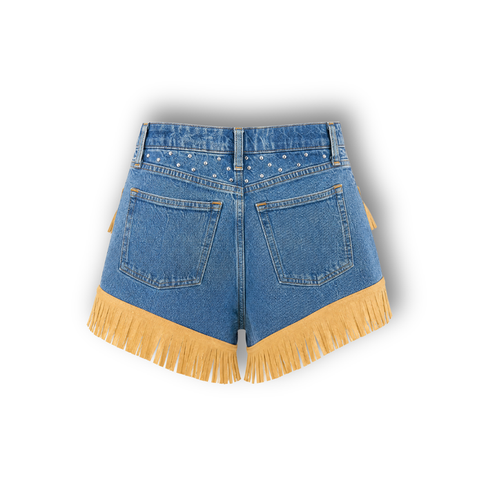 VINTAGE RHINESTONE SHORTS