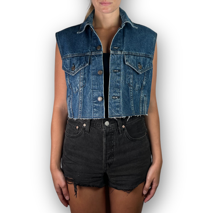 VINTAGE CUT OFF VEST