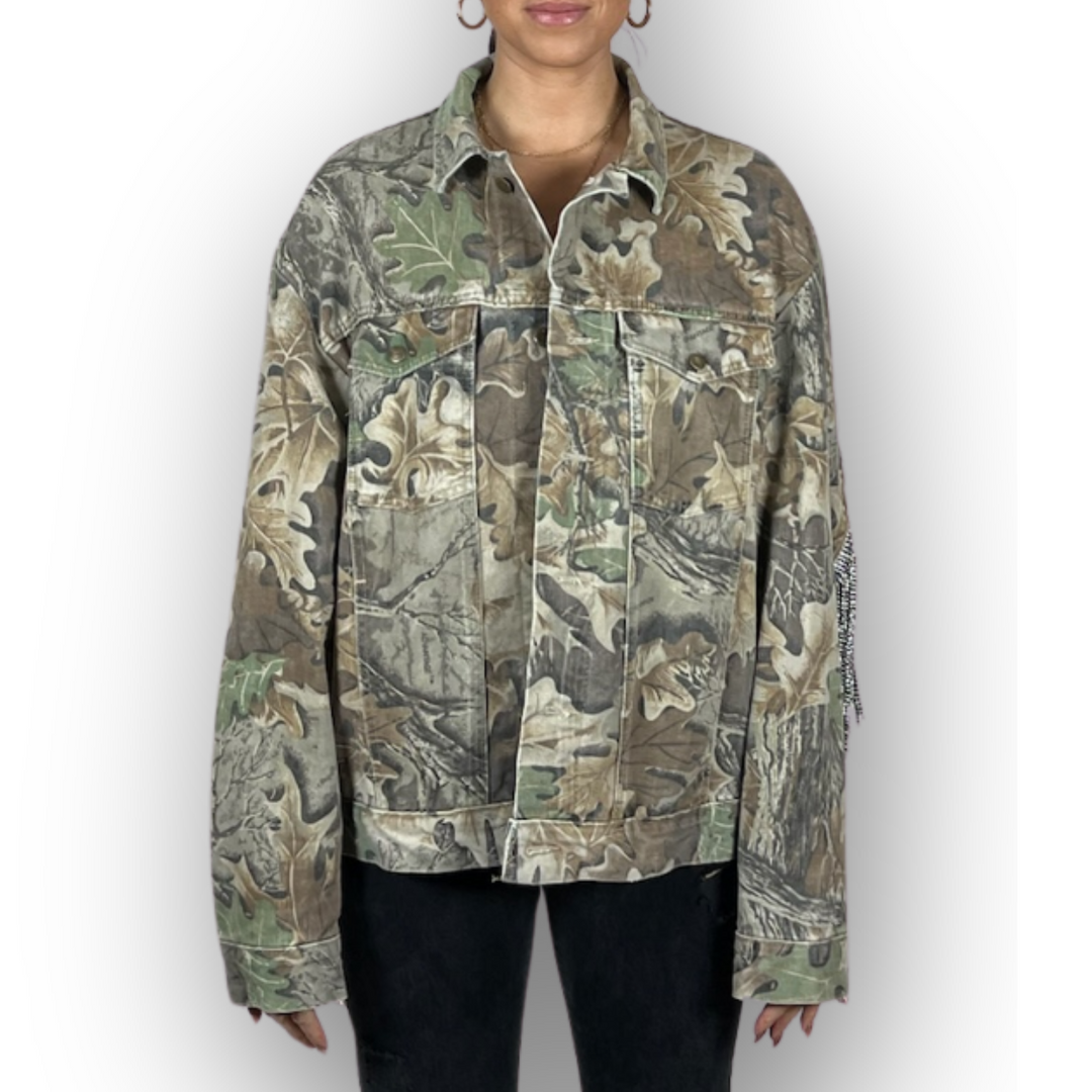 Fringe camo jacket hotsell