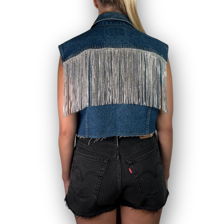 VINTAGE CUT OFF VEST