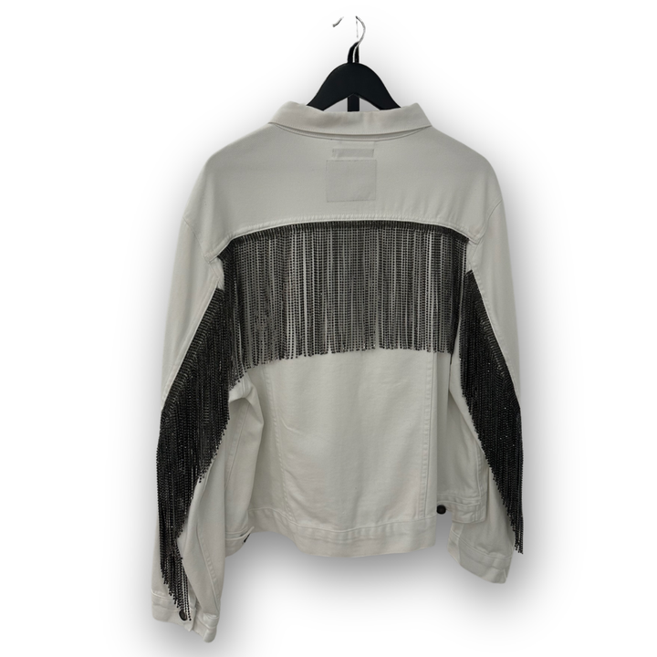 SAMPLE SALE RHINESTONE FRINGE JACKET