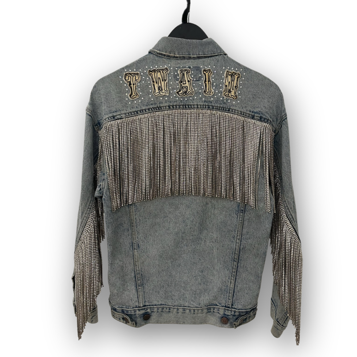 SAMPLE SALE RHINESTONE FRINGE "TWAIN" JACKET