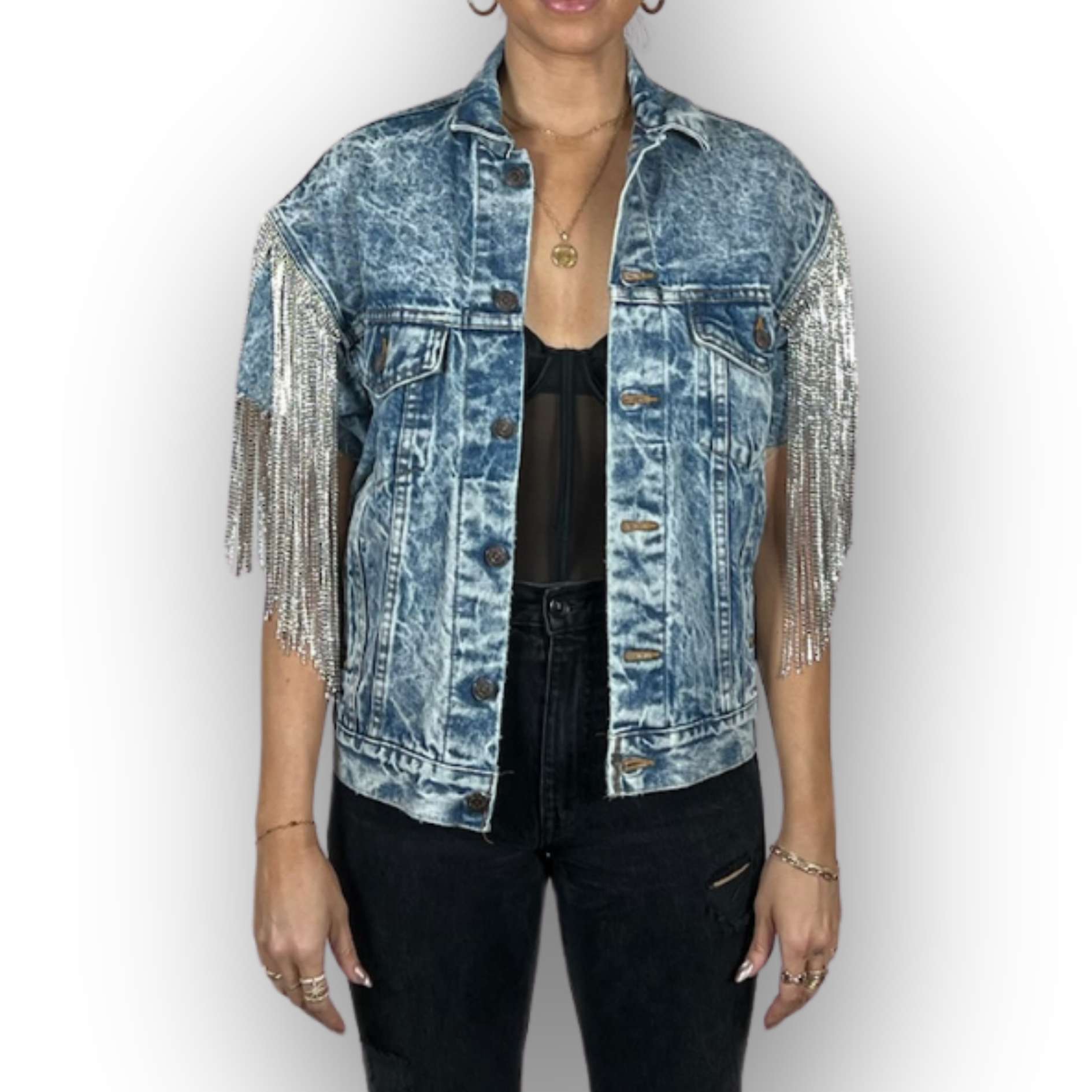 Leather cut 2025 off vest