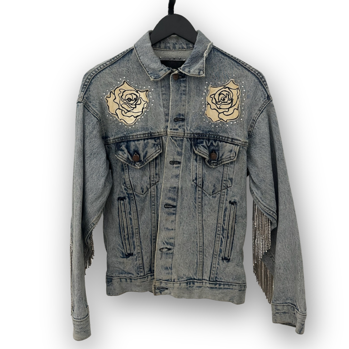 SAMPLE SALE RHINESTONE FRINGE "TWAIN" JACKET