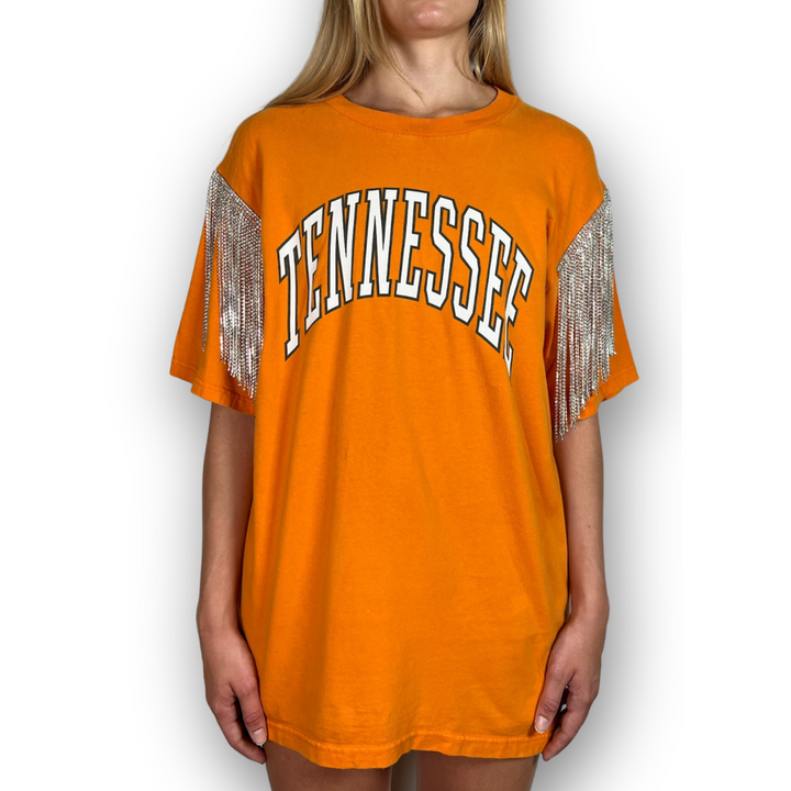 VINTAGE RHINESTONED TENNESSEE TSHIRT | MENS M