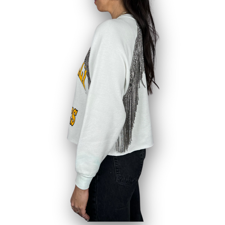 VINTAGE RHINESTONED VANDERBILT SWEATSHIRT