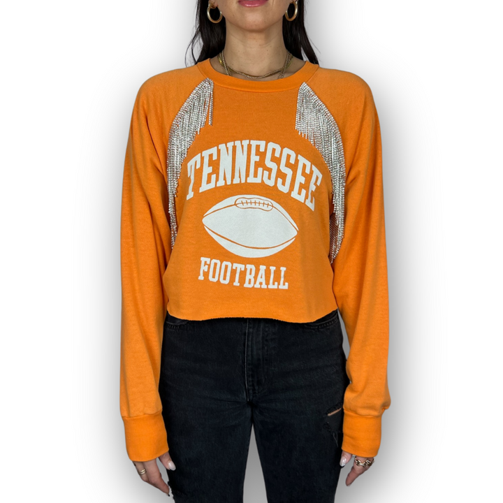 VINTAGE RHINESTONED TENNESSEE SWEATSHIRT