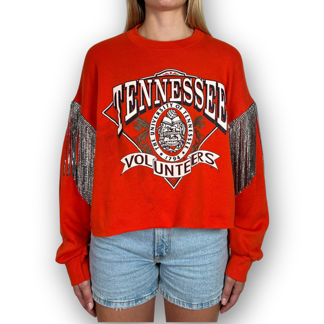 VINTAGE RHINESTONED TENNESSEE SWEATSHIRT