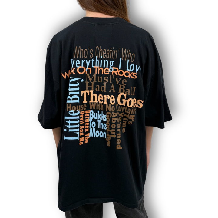 VINTAGE RHINESTONE ALAN JACKSON TSHIRT