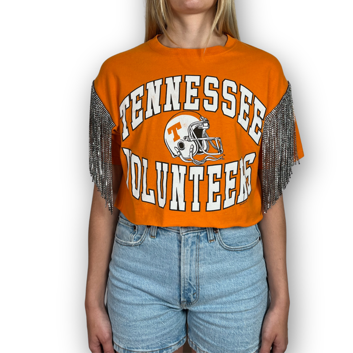 VINTAGE RHINESTONED TENNESSEE TSHIRT | MENS M