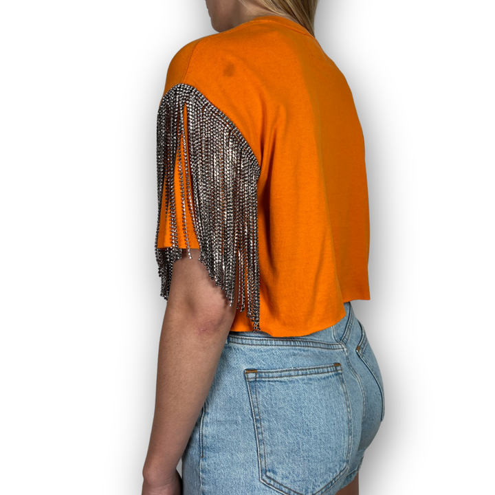 VINTAGE RHINESTONED TENNESSEE TSHIRT | MENS M