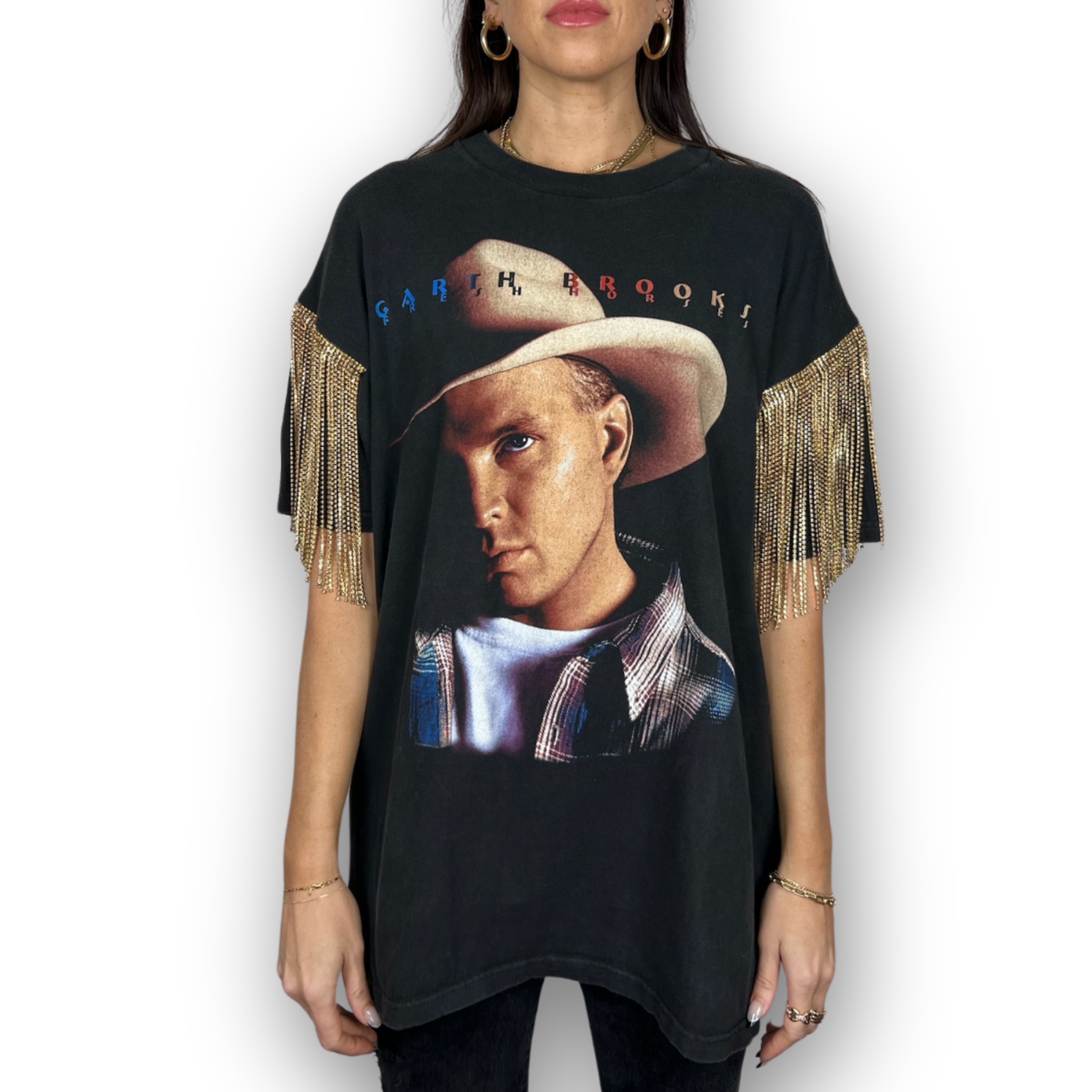 Vintage garth top brooks shirts