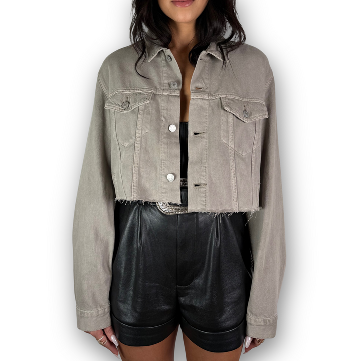 VINTAGE RHINESTONE FRINGE JACKET