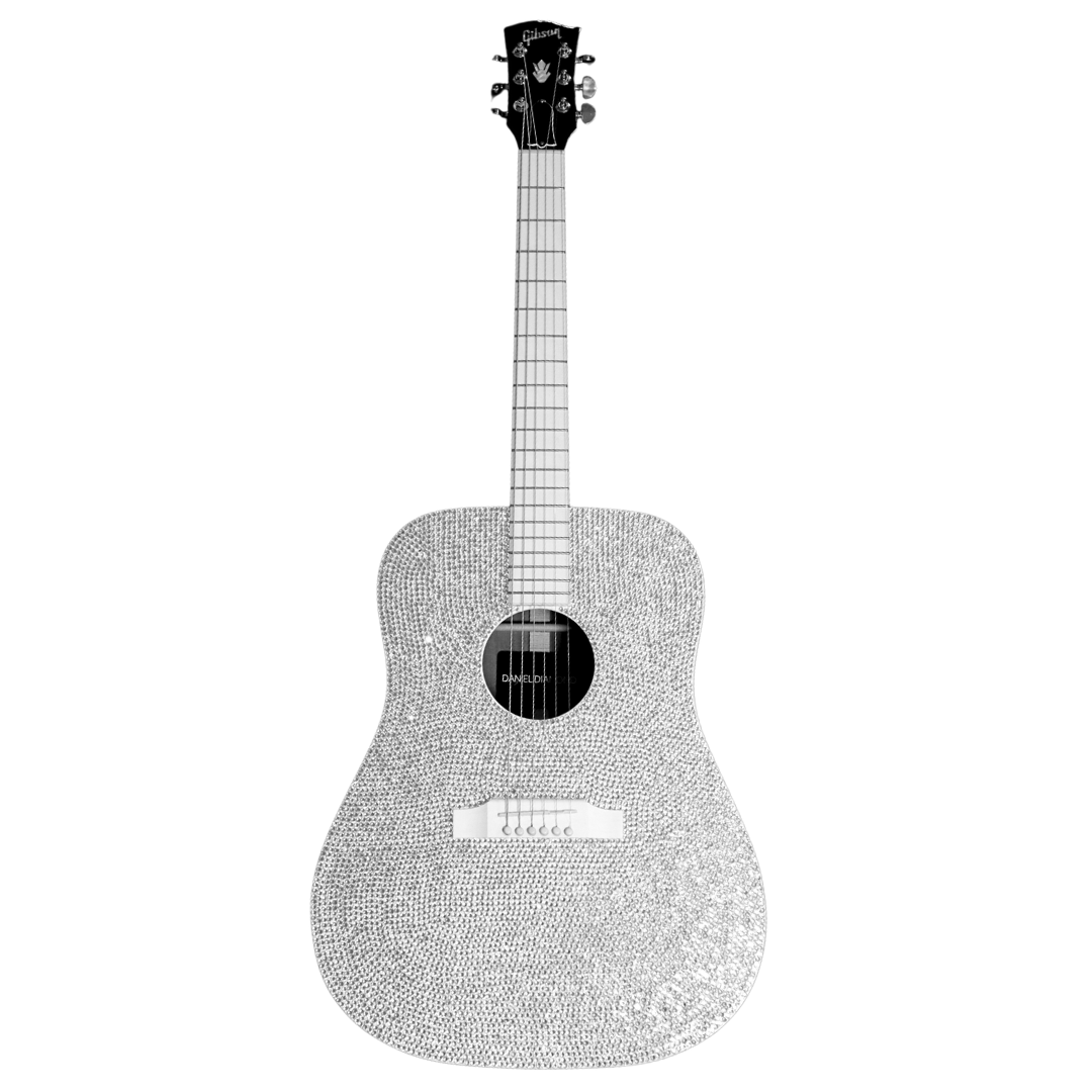 RHINESTONE GIBSON GUITAR