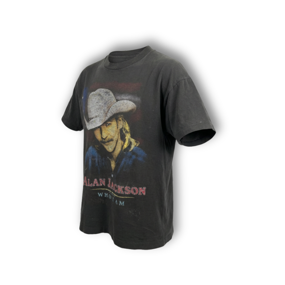 VINTAGE RHINESTONE ALAN JACKSON TSHIRT