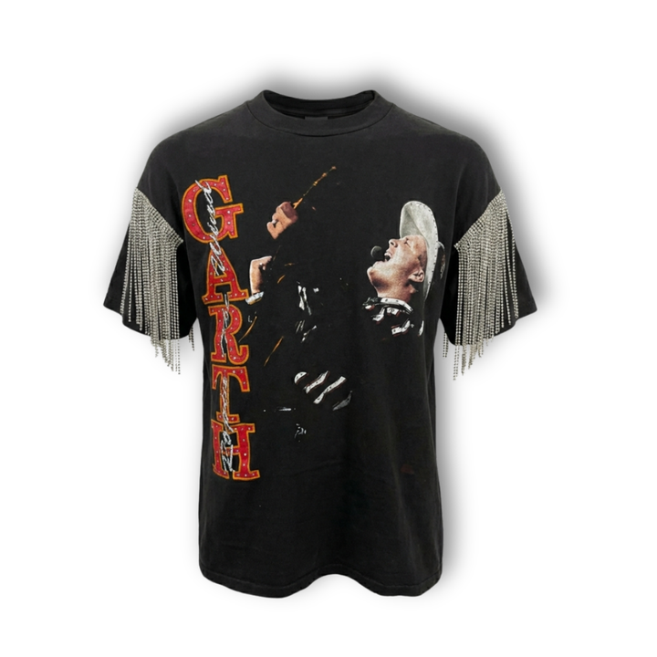 VINTAGE RHINESTONE GARTH BROOKS TSHIRT