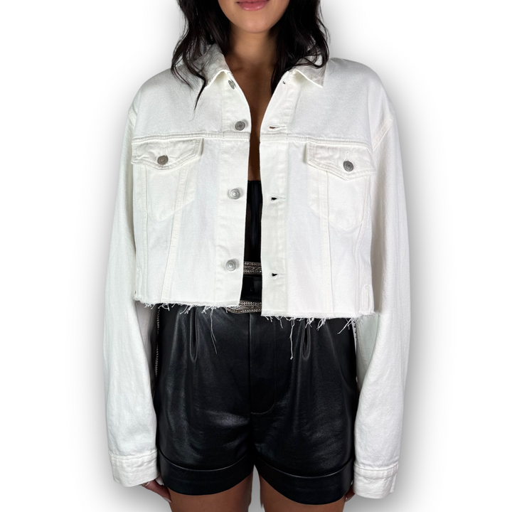 VINTAGE RHINESTONE FRINGE JACKET