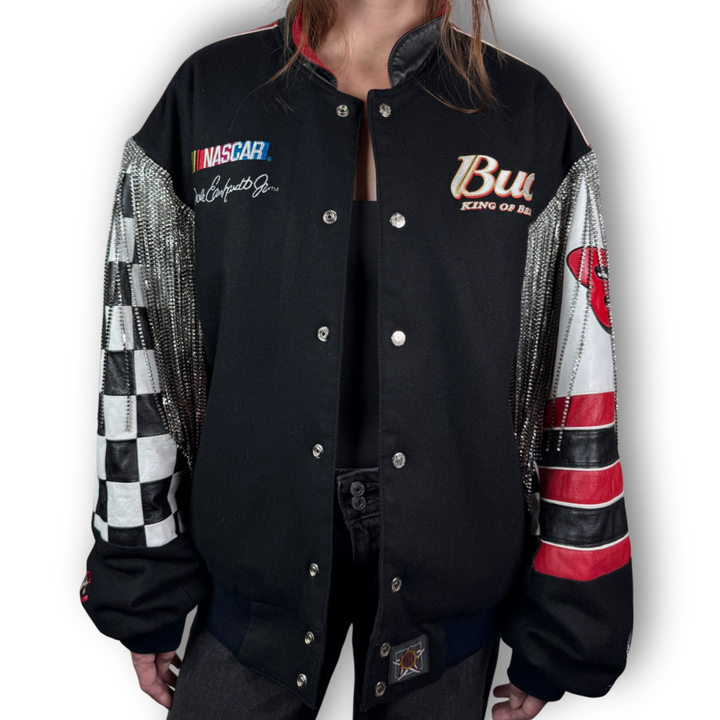 Daniel Diamond vintage black Nascar racing jacket