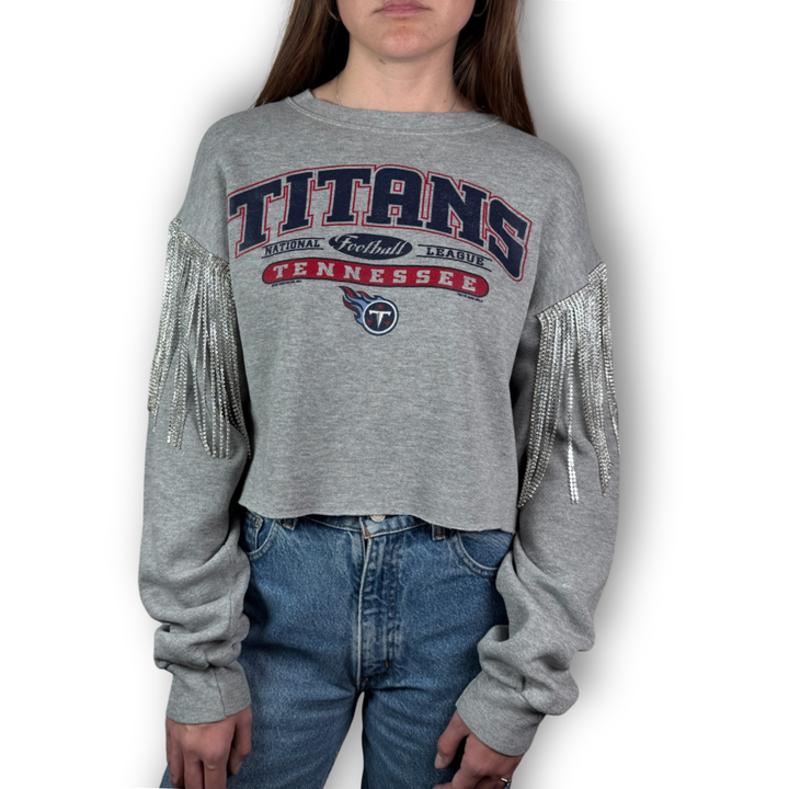 Daniel Diamond vintage Tennessee Titans fringe sweatshirt