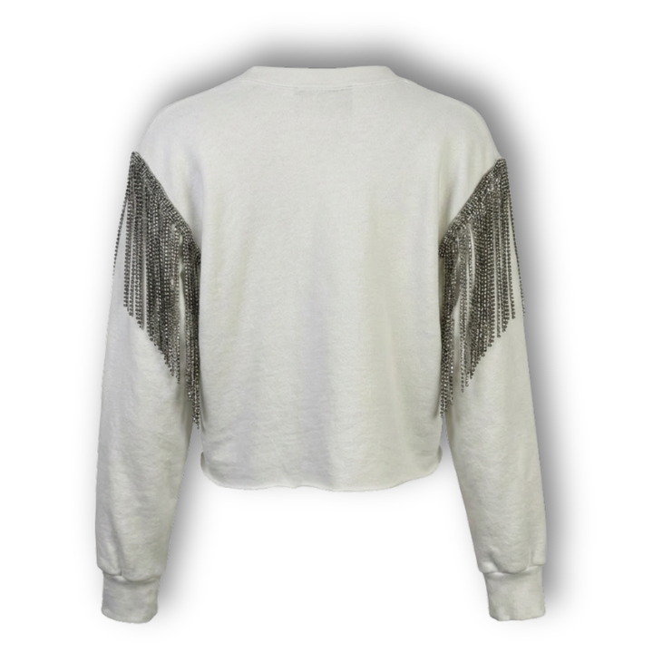 VINTAGE RHINESTONE VANDERBILT SWEATSHIRT