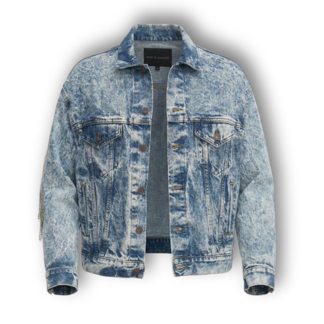 VINTAGE RHINESTONE FRINGE JACKET