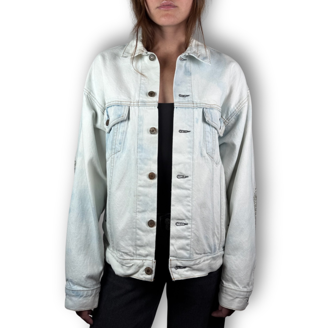 VINTAGE RHINESTONE FRINGE JACKET