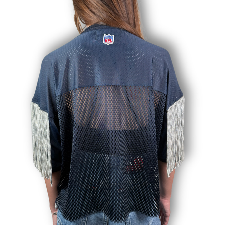 VINTAGE RHINESTONE PATRIOTS JERSEY