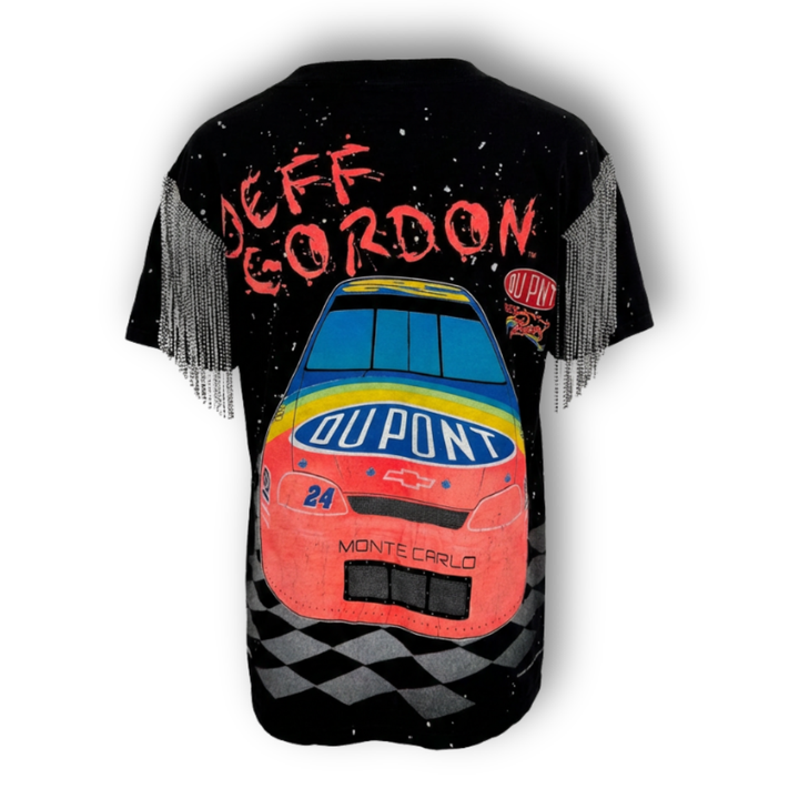 VINTAGE RHINESTONE RACING TSHIRT