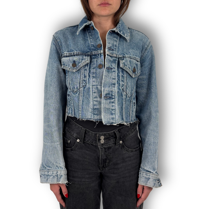 VINTAGE RHINESTONE FRINGE JACKET