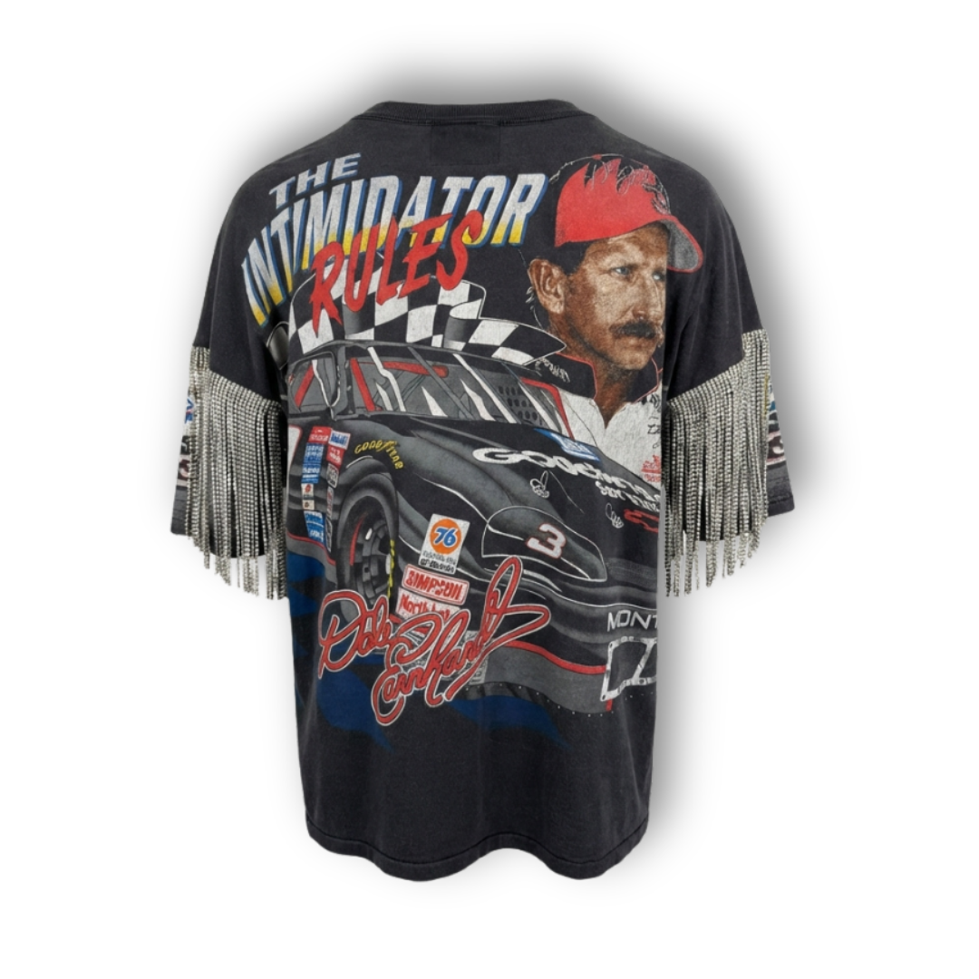 VINTAGE RHINESTONE RACING TSHIRT