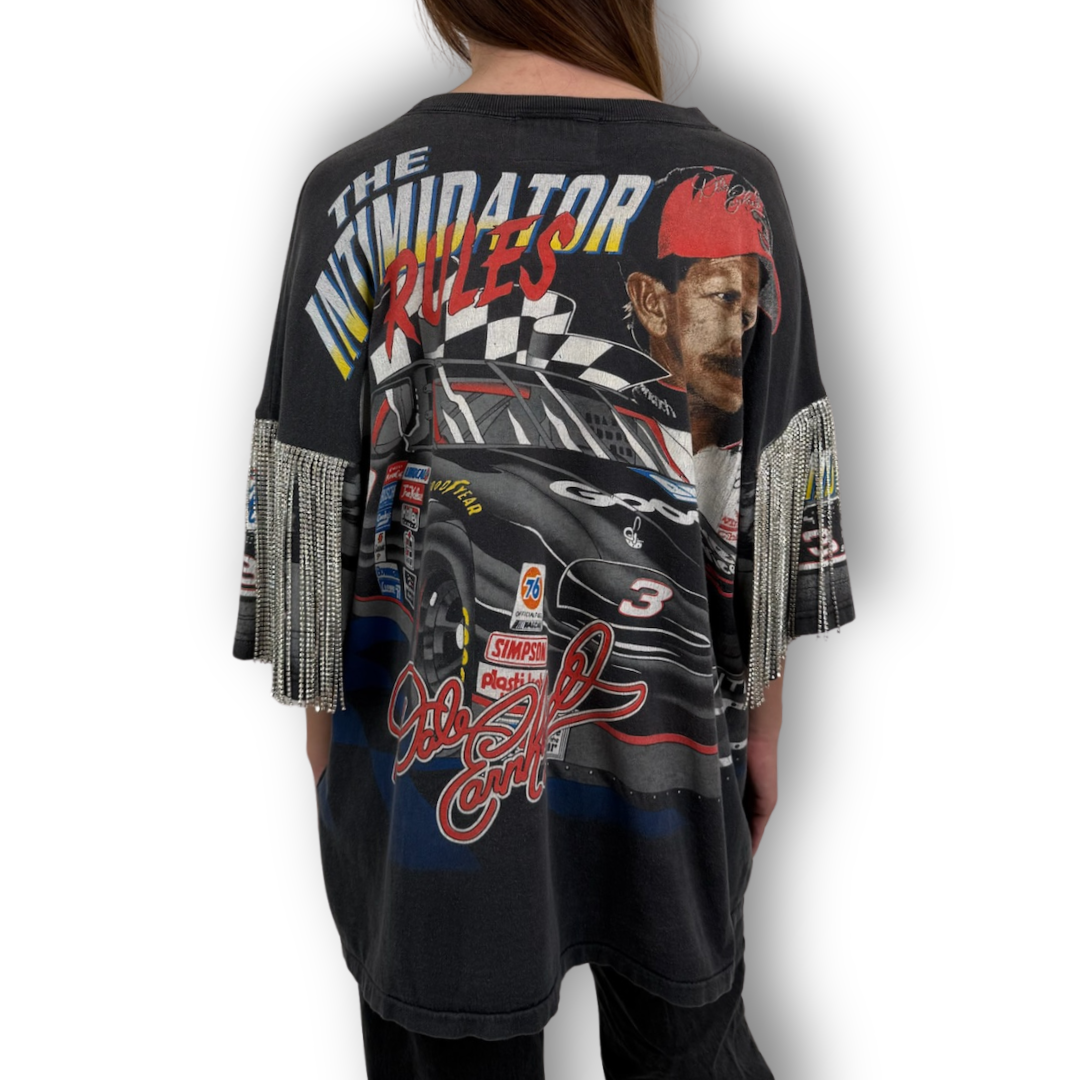 VINTAGE RHINESTONE RACING TSHIRT