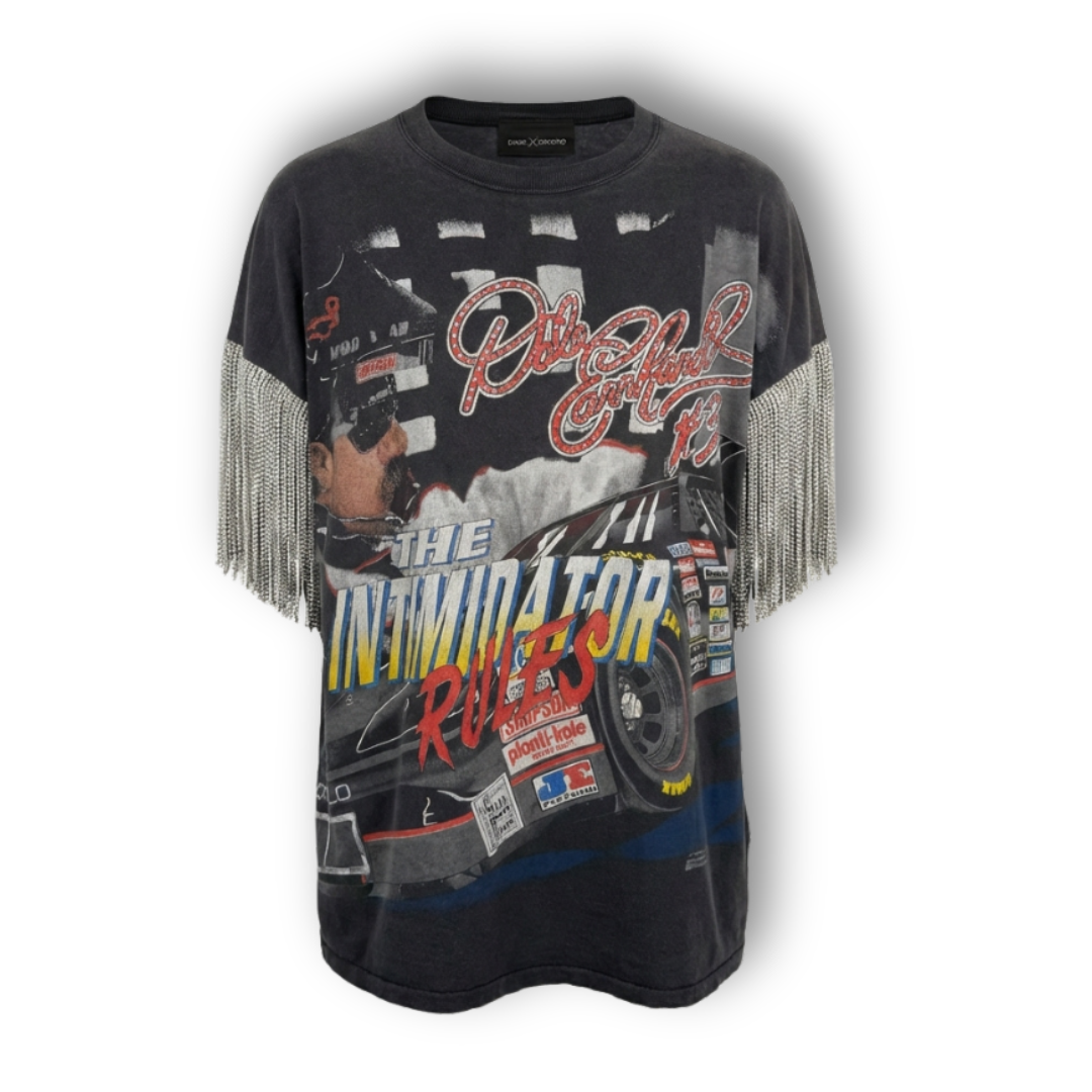 VINTAGE RHINESTONE RACING TSHIRT