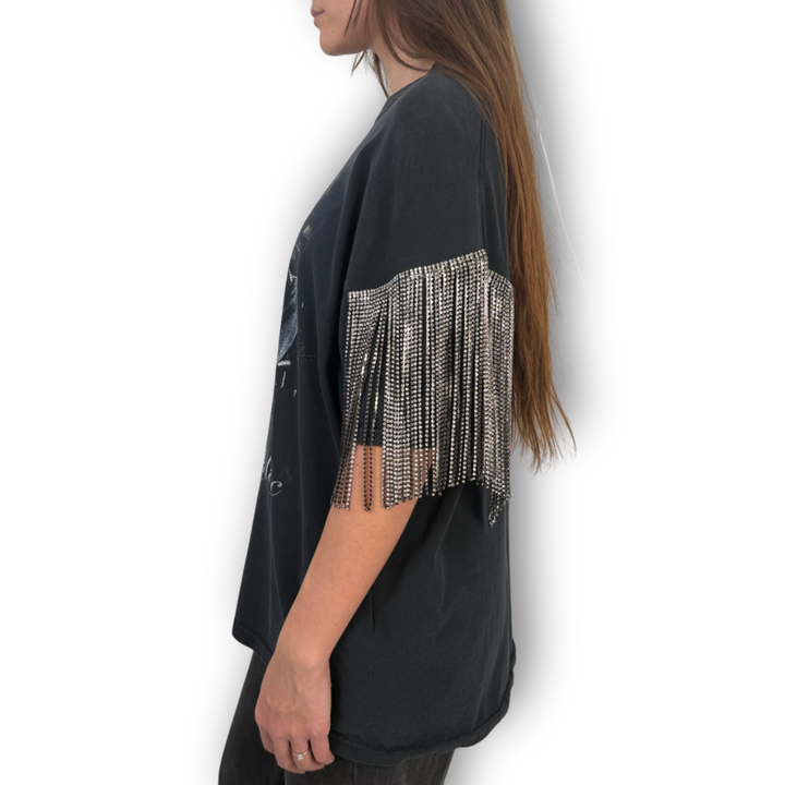 VINTAGE RHINESTONE ELVIS PRESLEY TSHIRT