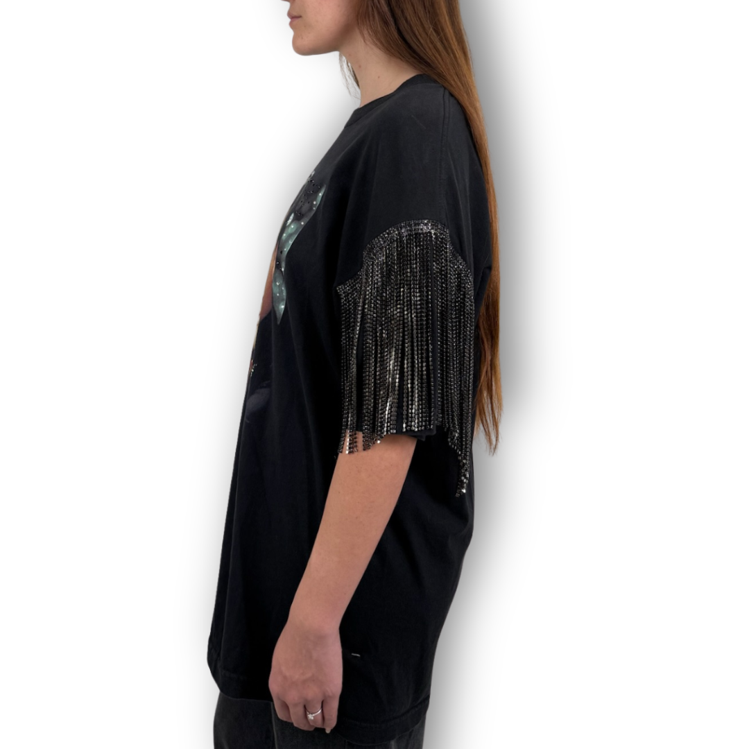 VINTAGE RHINESTONE ELVIS PRESLEY TSHIRT