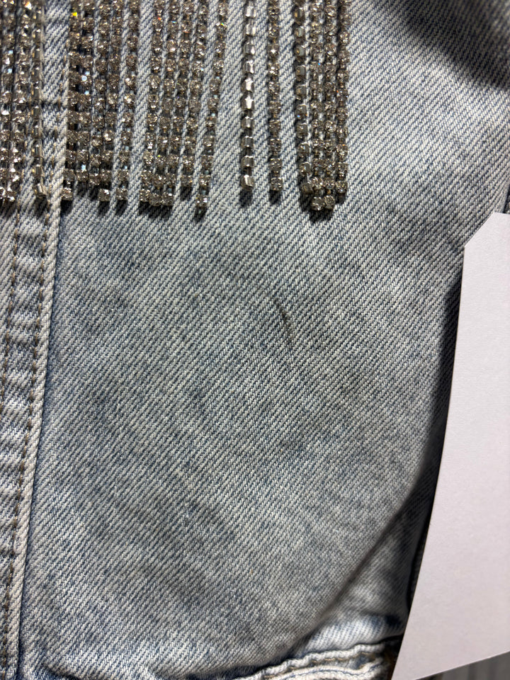 SAMPLE SALE VEST WITH PATCHES