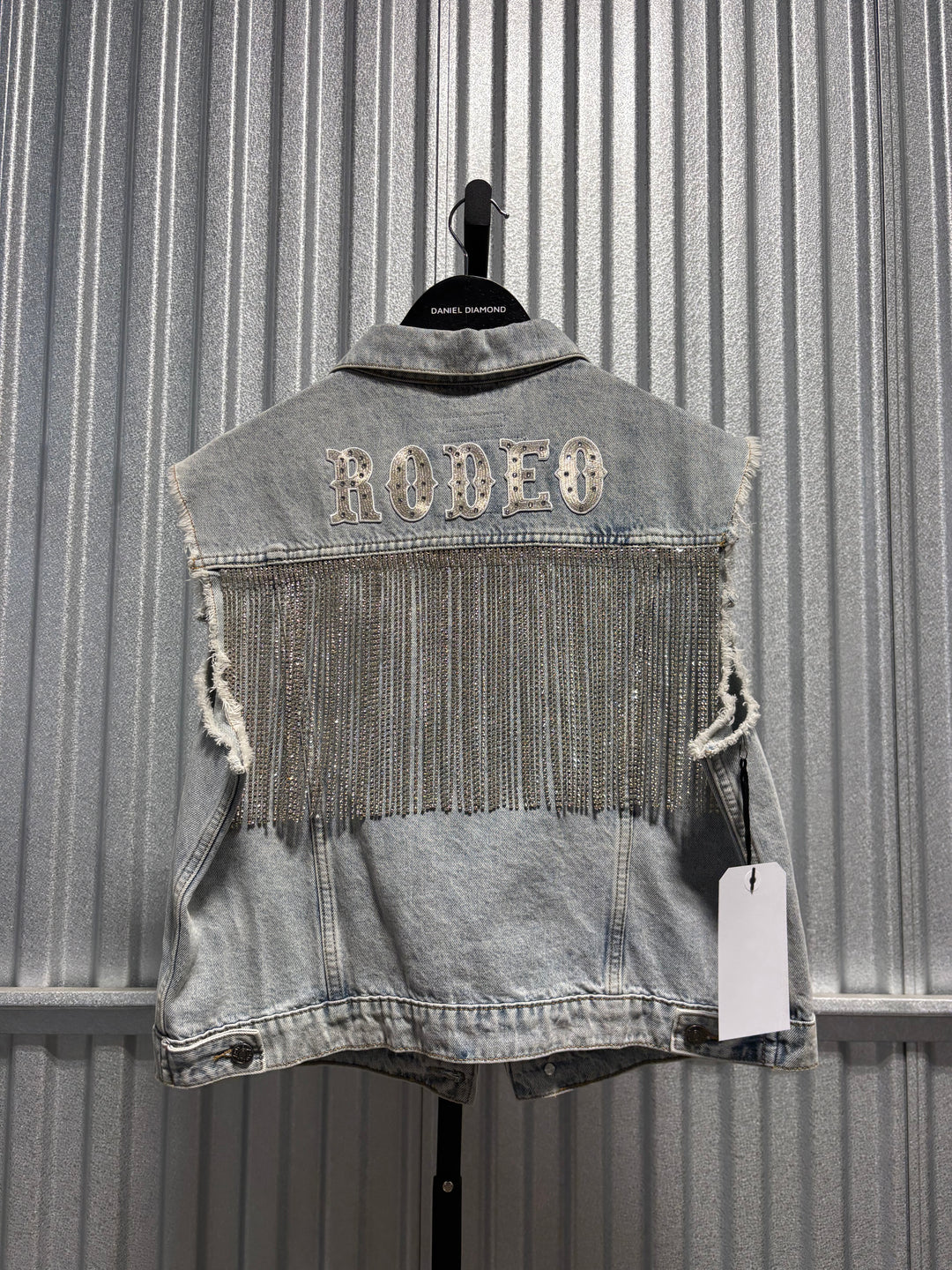 SAMPLE SALE VEST WITH PATCHES