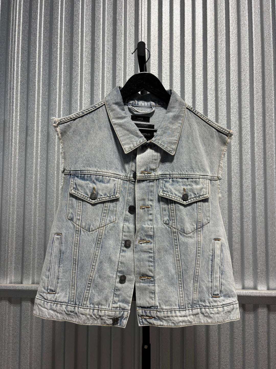 SAMPLE SALE VEST WITH PATCHES