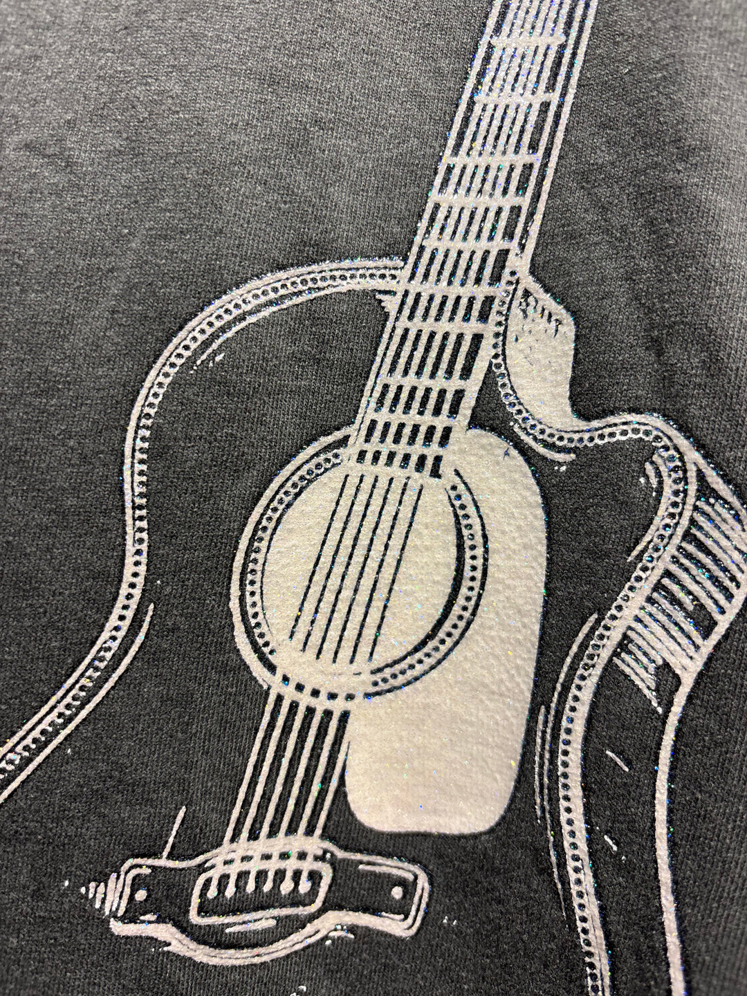SAMPLE SALE PRINT TEE GUITAR